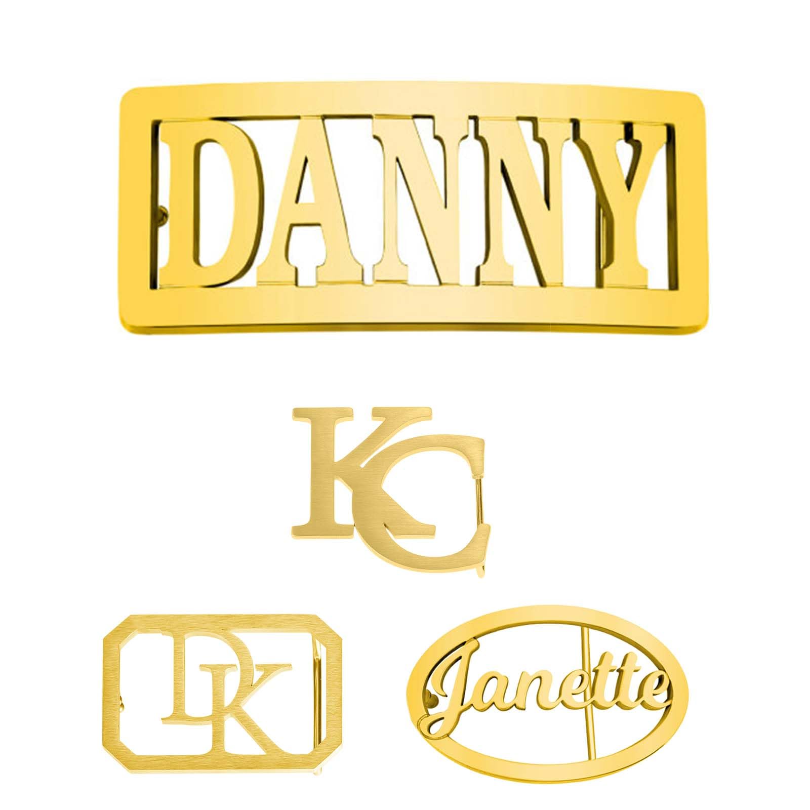 Custom Name Belt Buckle Personalized Belt Buckle with Any Name/Initial Letters for Men Women Personalized Buckle Gifts