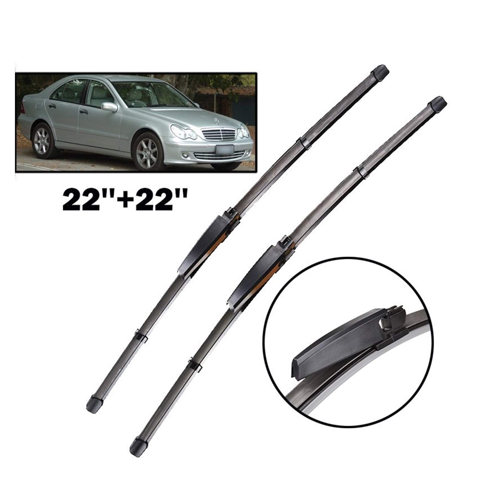 Genuine Mercedes-Benz C Class E Class CLK Front Wiper Blade W124 W202 – Mercedes Genuine Parts - Foto 10