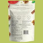 Handfuel Apple Pie Noix, noix grillées à la main, 3g de protéines, d'écrous aromatisés fabriqués à partir de plantes et fabriqués fièrement au Canada - 120 Grams