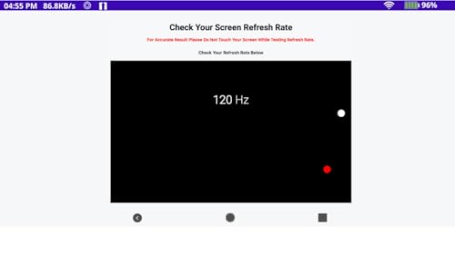 Check Refresh Rate - By CodeRobo.org