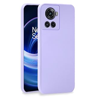 Pikkme OnePlus 10R 5G / 10R Prime 5G Back Cover Soft Matte Liquid Silicone TPU | Camera Protection | Shockproof Slim Back Case for OnePlus 10R 5G / 10R Prime 5G (Purple)