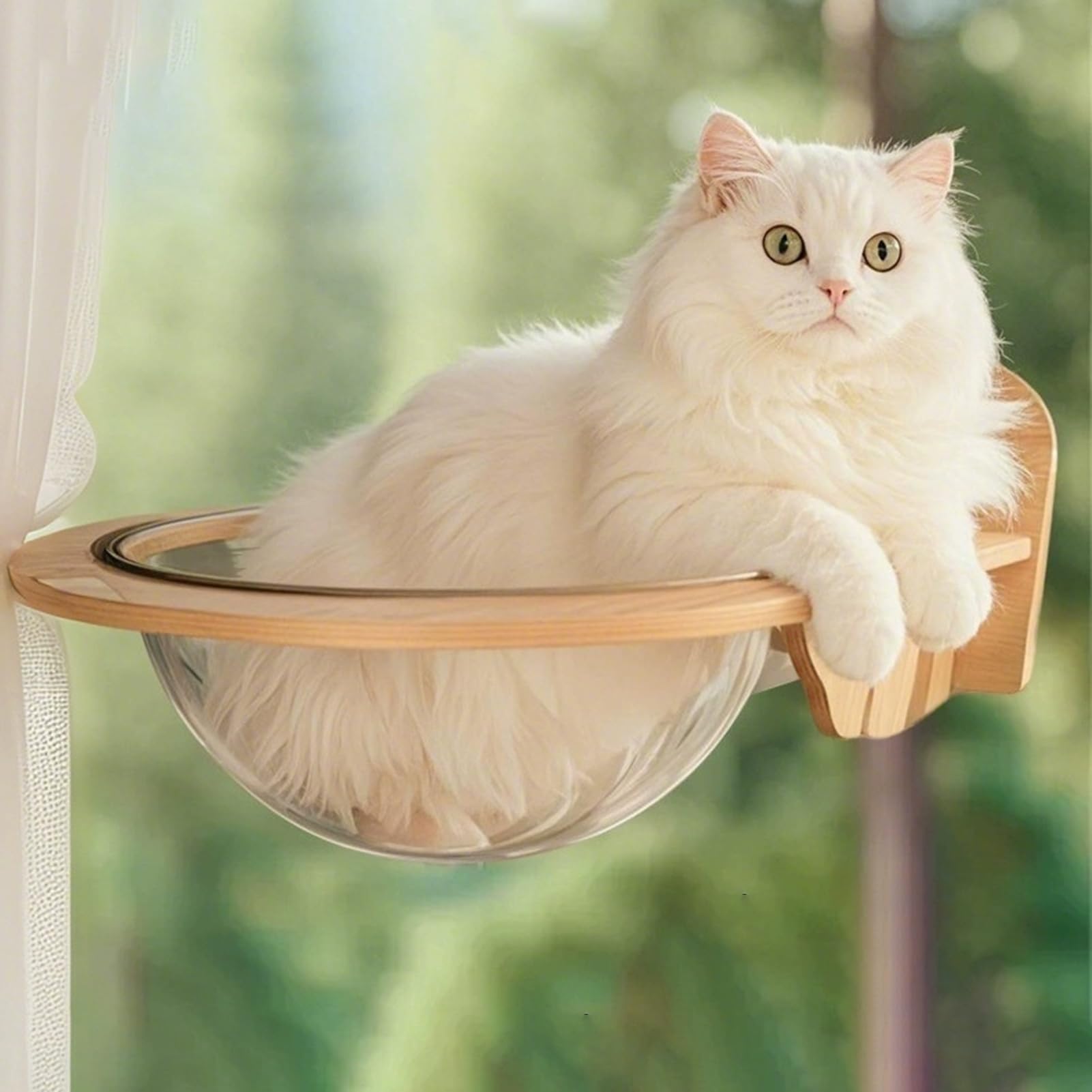 Hamaca Ventana Gatos Escalada, Baño de Sol, Siesta, Descanso | Hamaca Ventana Gatos Con Ventosas En Apartamentos Pequeños, Balcones, Oficinas, Salones, Dormitorios, Cocinas