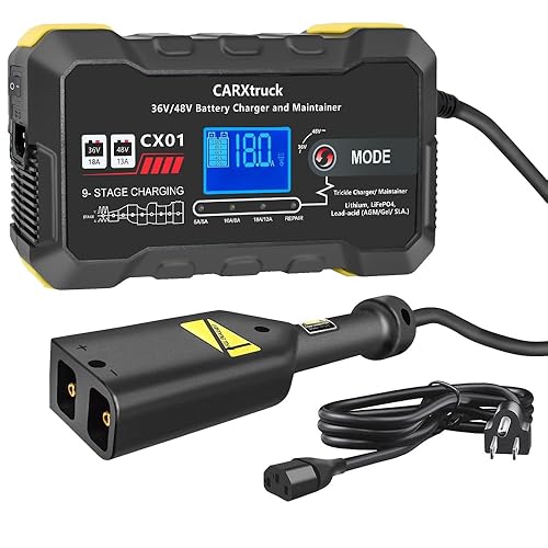 36V 18A & 48V 13A Golf Cart Battery Charger for