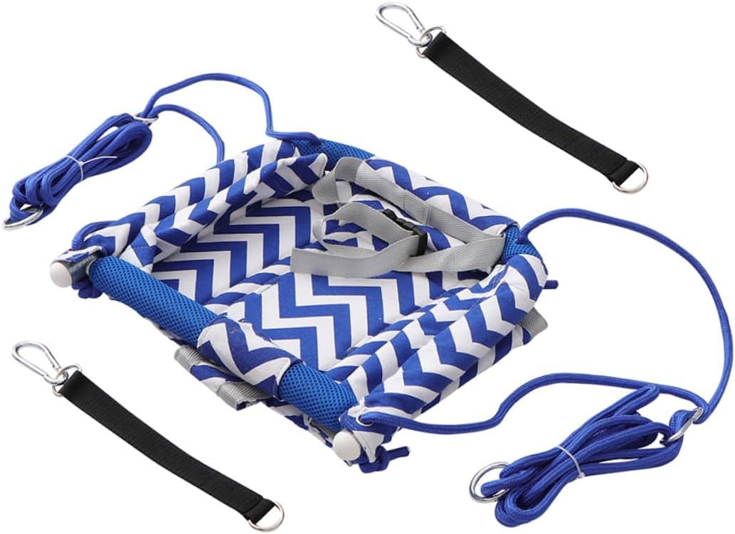 VICASKY Outdoor Swing with Sturdy Canvas and Metal Frame Versatile Hanging Swing Chair for Backyard Garden and Indoor Play for Birthday and Holiday Fun