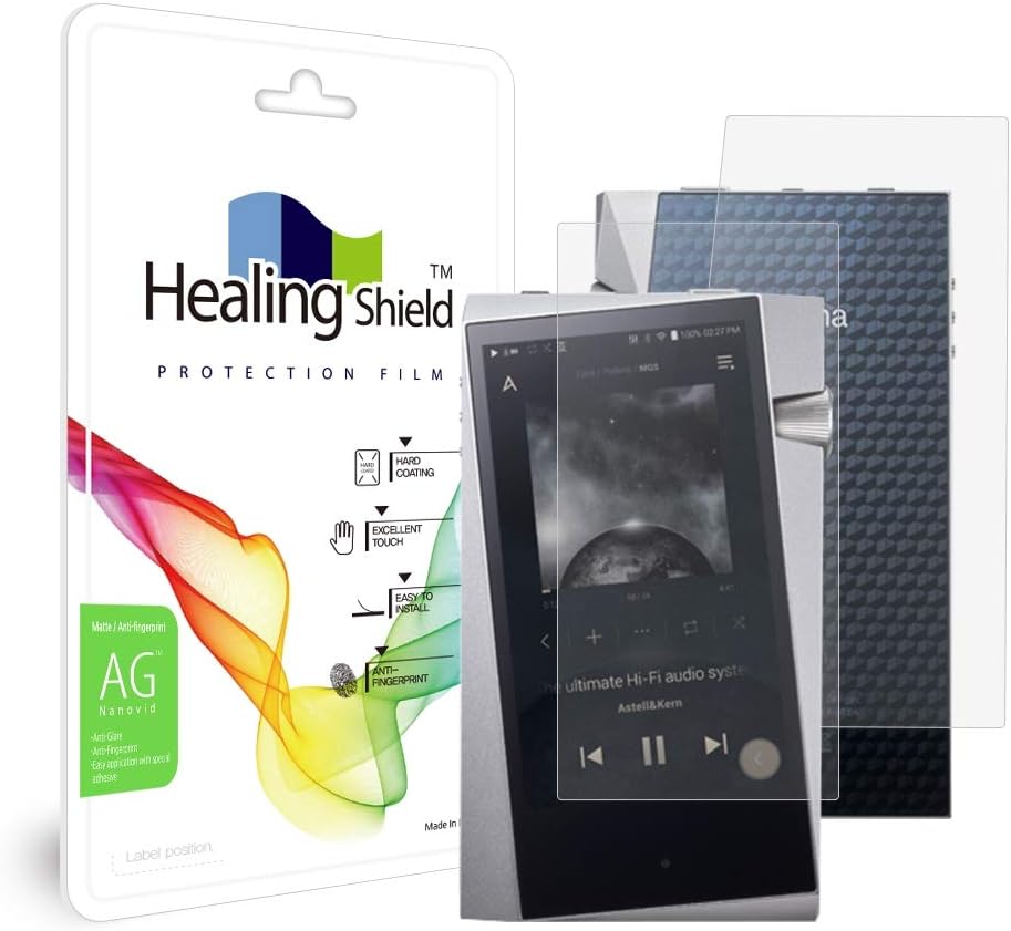 Front Back Screen Protector for Astell&Kern A&norma SR35 / SR25 MKII / SR25 , Anti-Glare Matte Screen Protector LCD Shield Guard Healing Shield AK SR25 MK2 Film