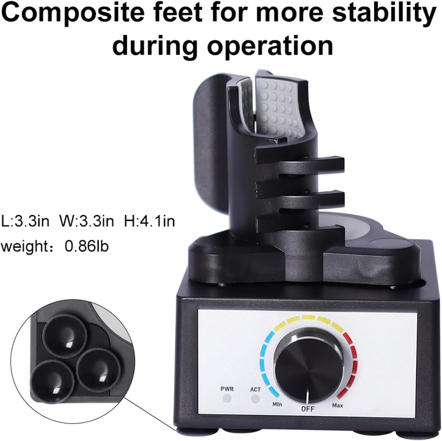 Paint Shaker Mixer, Mini Vortex Mixer, DIY Model Paint Shaker, Hands-Free Mini Vortex Mixer, 3 Speed Adjustment Paint Stirrer, 10-100ml Capacity, Paint Mix for Lab, Nail Polish