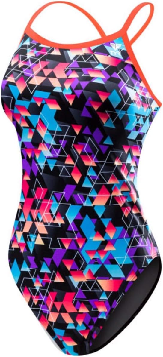 TYR Sport Boys' Pacific Plaid Splice Jammer