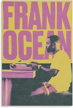 Frank Ocean 5 Canvas Poster Bedroom Decoration Landscape Office Valentines Birthday Gift Unframe-style12x18inch30x45cm