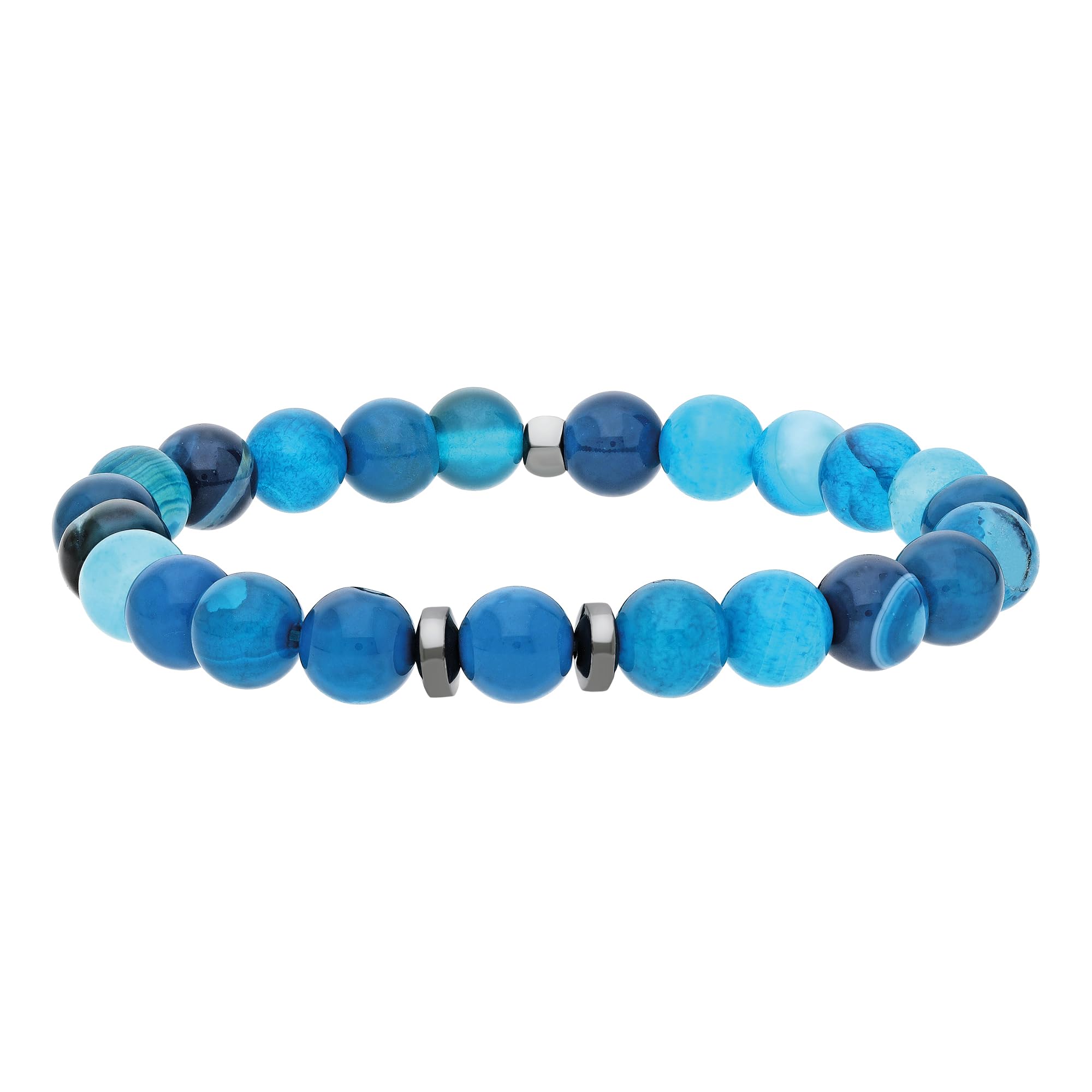 UNISEX Healing Gemstone Beaded Bracelet - Natural Stones for Balance and Energy - Wellness Energy Bracelet - Natural