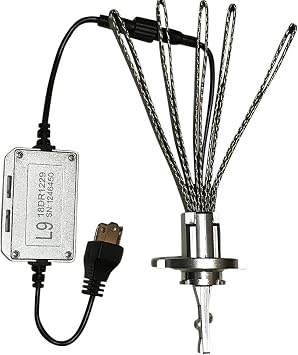 لمبة أمامية لتحويل Brite-Lites L9 LED مع مبدد حراري مرن H13 BL-L9LEDH13