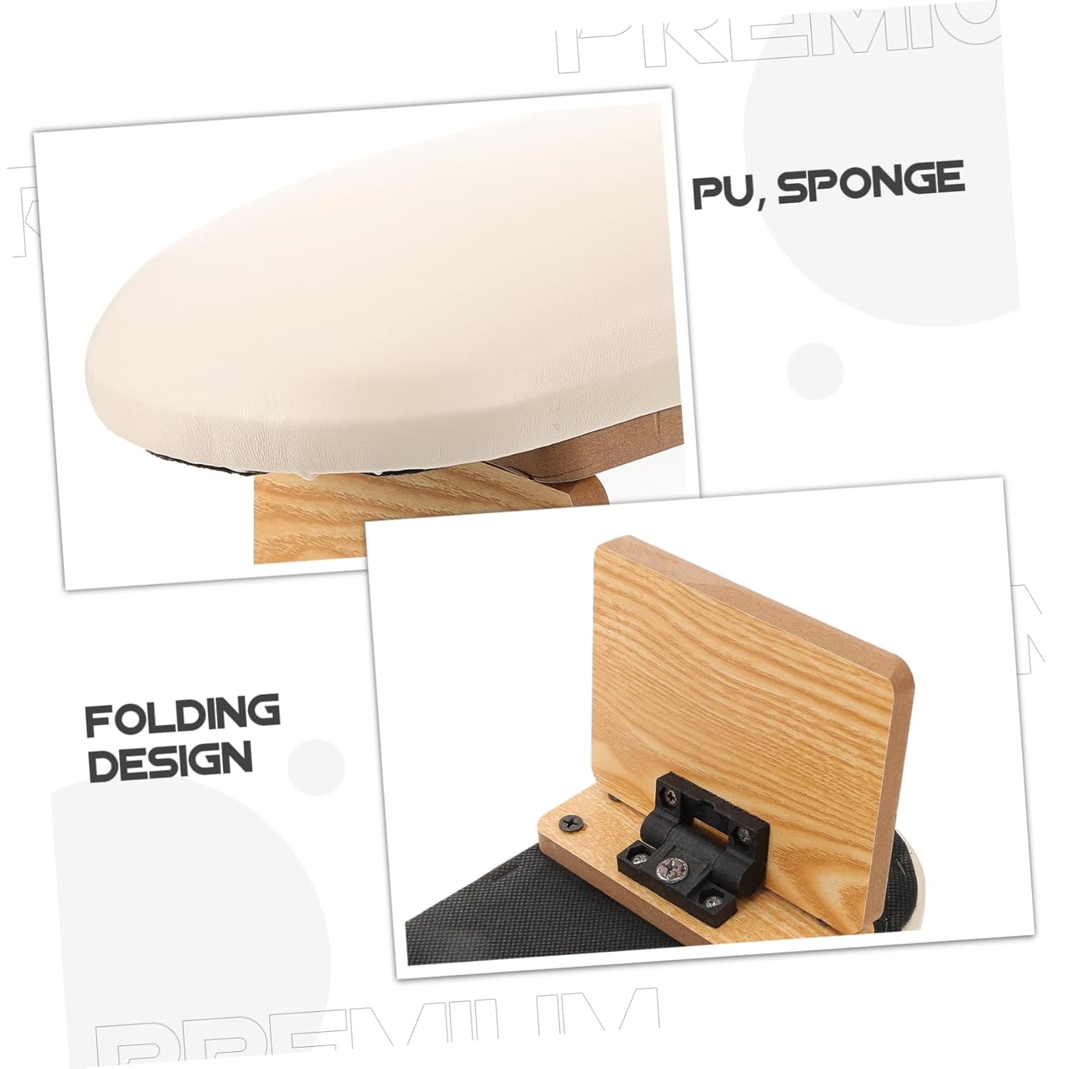 Didiseaon Nail Arm Rest for Manicure Portable Hand Pillow for Nail Art Lightweight Comfortable Support Easy to Store Design