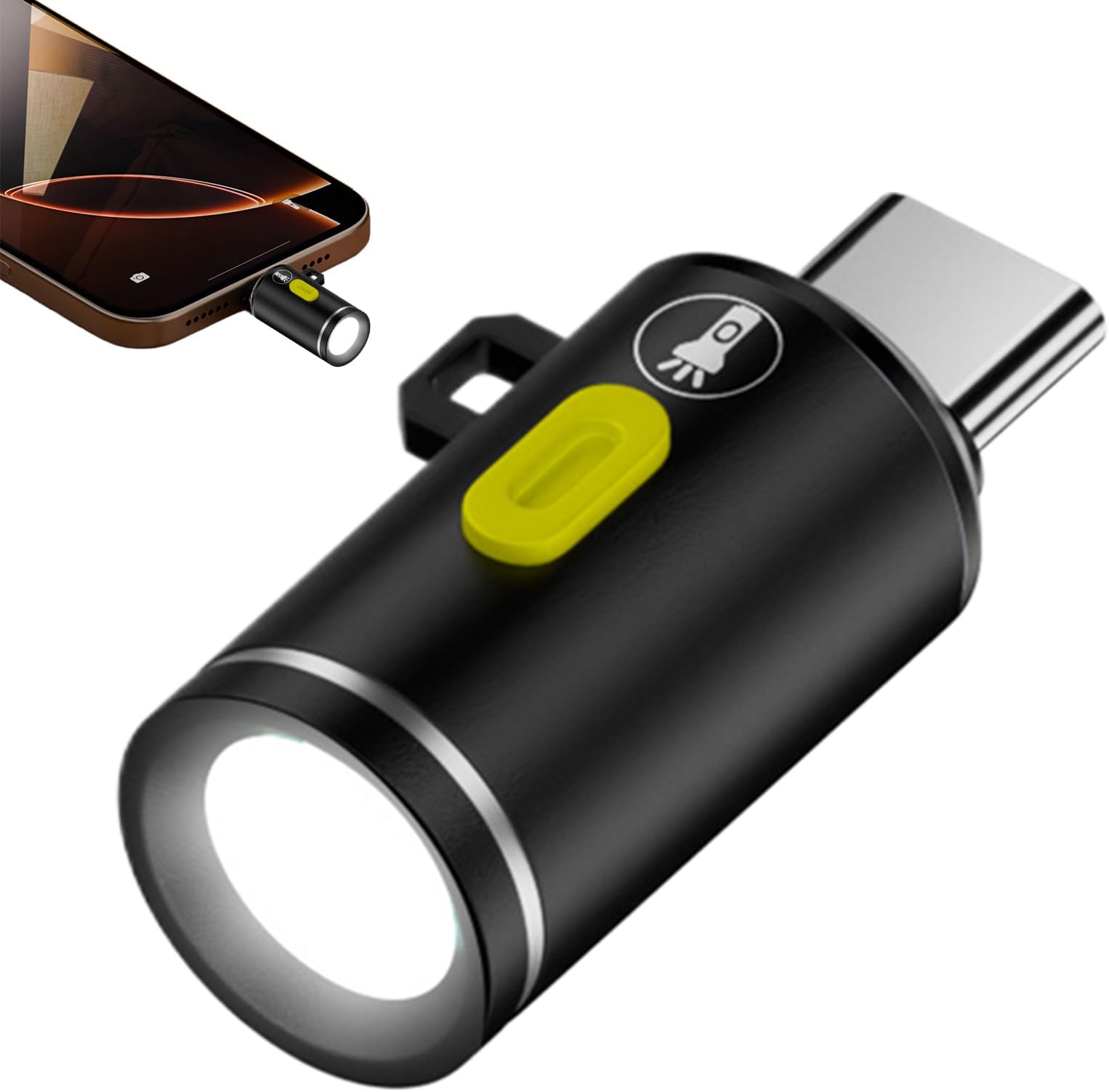 Flashlight for Camping, Portable Pocket Flashlight, Pocket Outdoor Lighting Device, Super Bright Waterproof Torch for Camping Biking