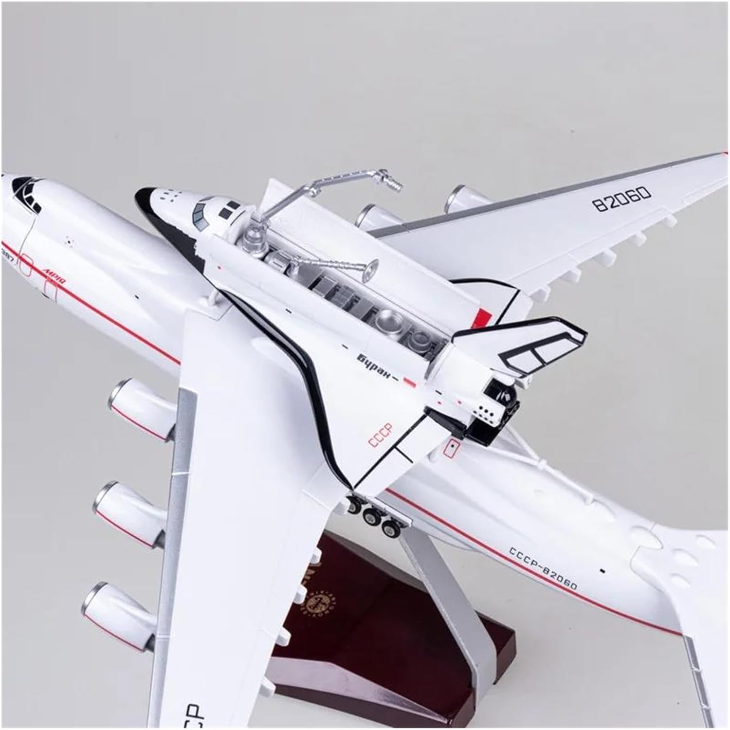 Miniature Scale 1 200 for Russia Antonov An-225 Diecast Airplane Model Aircraft Collection Toys Flying Toy Game Kits