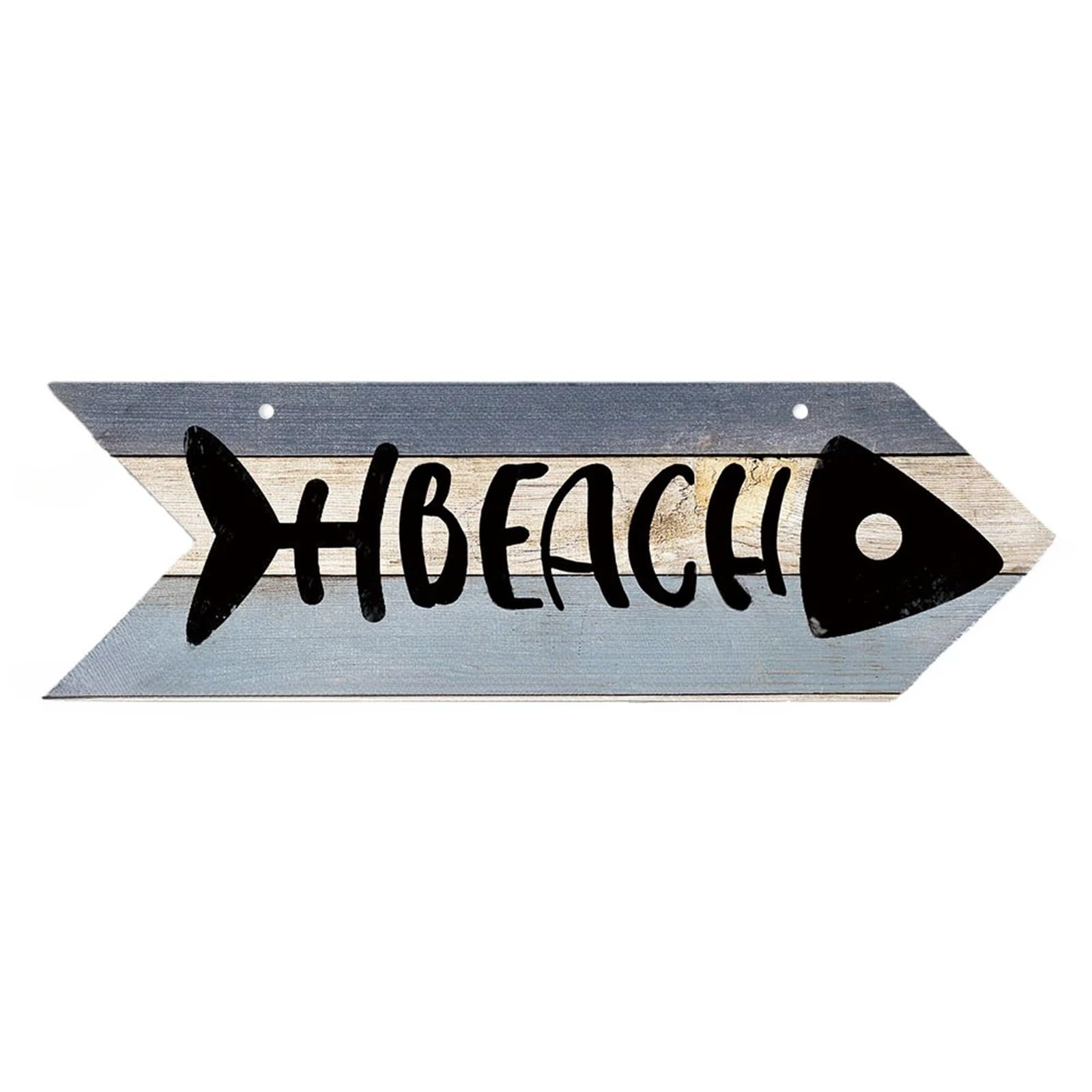Wooden Arrows Beach Arrow Wooden Sign Seaside Road Guide Wall Decoration Indicator Hanging House Plaque Decor