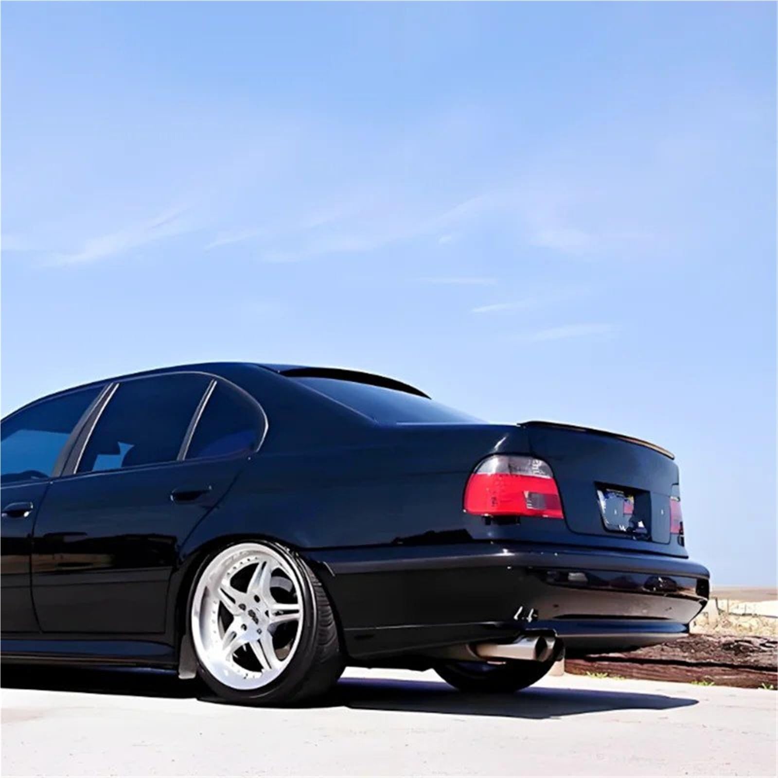 Dla B&MW Seria 5 E39 M5 520i 525i 530i 1996-2003 Lotka Tylny Spoiler Bagażnika Skrzydło Na Klapie Akcesoria Karoserii Tylny Spojler Dachowy Spoiler Trunk Wing
