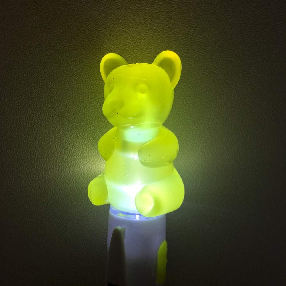 Raymond Geddes Scented Gummy Bear Light-Up Highlighters (Pack of 24)