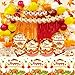 226Pcs Friendsgiving Party Supplies Thanksgiving Plates And Napkins Thanksgiving Party Decorations Thanksgiving Plates Disposable for Thanksgiving Party Supplies Friendsgiving Decorations