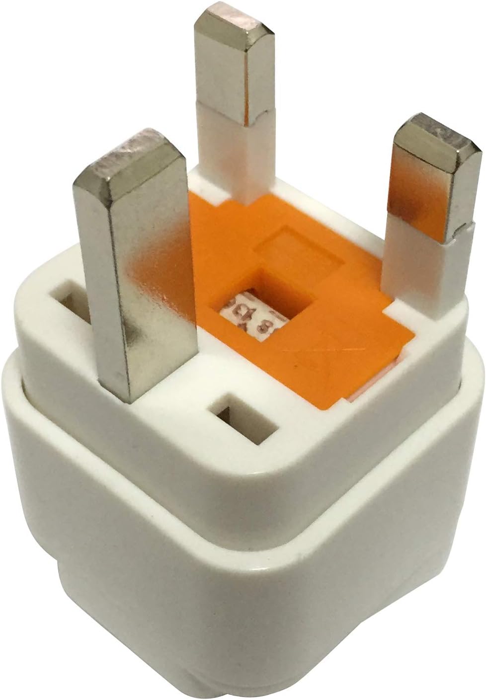 UK/UAE to US/AU Travel Adaptor Plug with Safety Shutter and Rotatable Pins, Suitable for People from UK/EU/UAE/KSA/HK/Singapore Travelling in US/JP/Canada/Australia/China etc.(3 Pack)