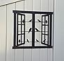 Amazon.com: RESACO Windows and Birds Metal Wall Art Window Frame with ...