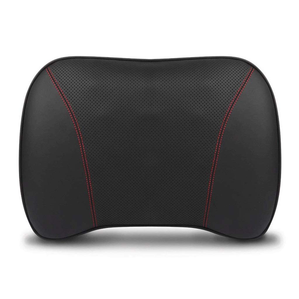 Oreiller de voiture lombaire et cou en coton mémoire de forme pour accessoire siège