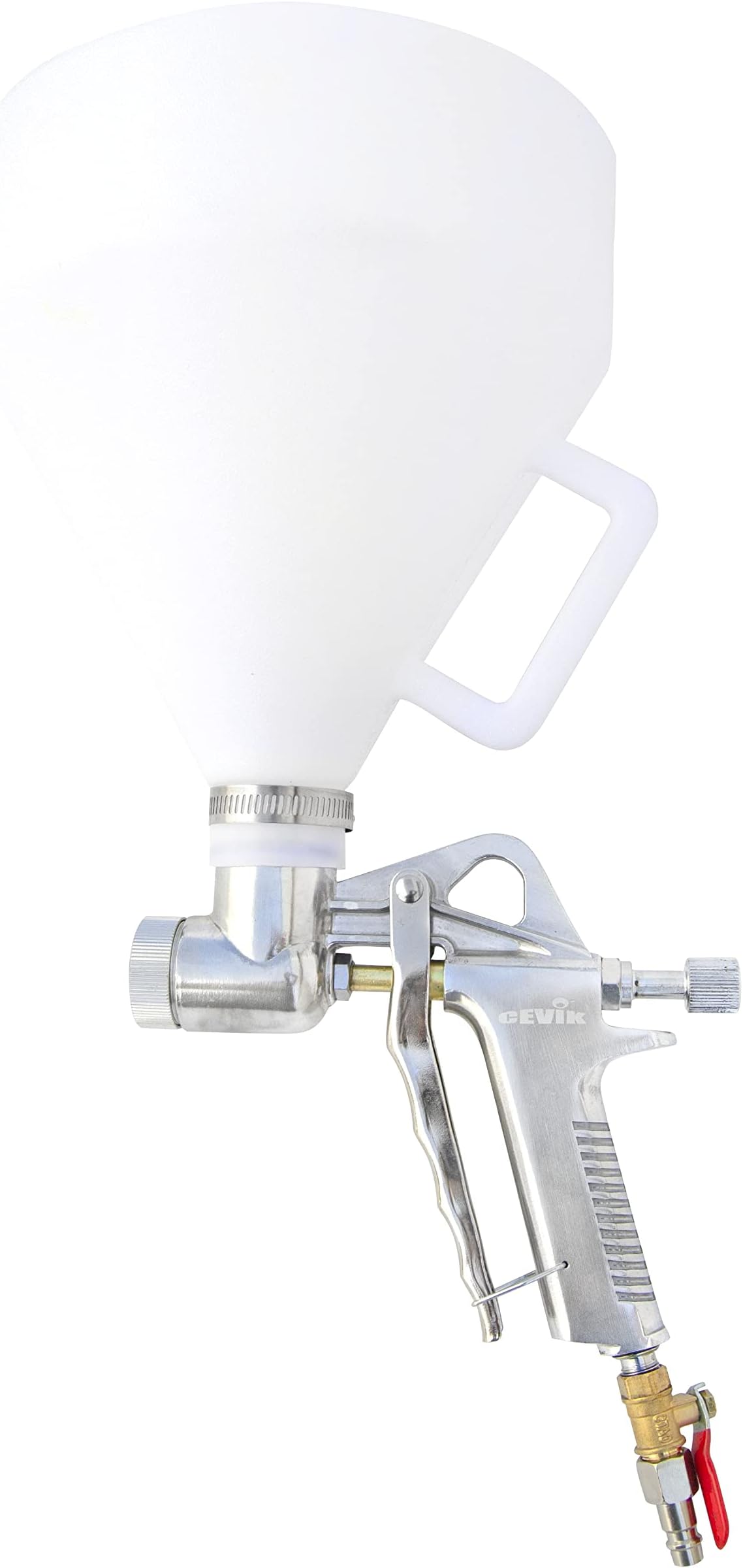 Cevik CA-1805 - Gravity Paint Gun Aluminium Body, Nylon Tank 6000 cc. 1.75 bar.