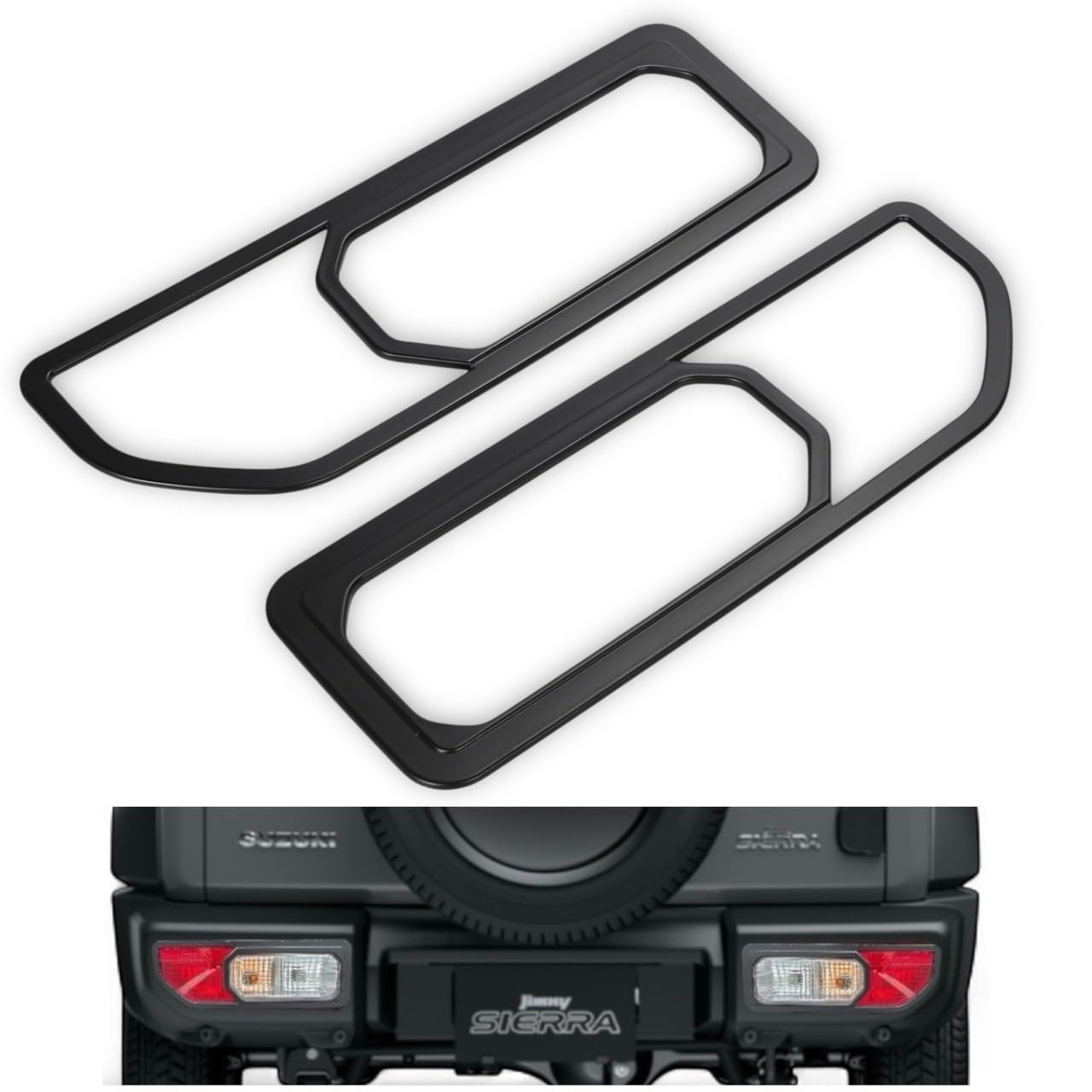 Amazon.co.jp: Kanoan Tail Lamp Cover for Suzuki Jimney Sierra 