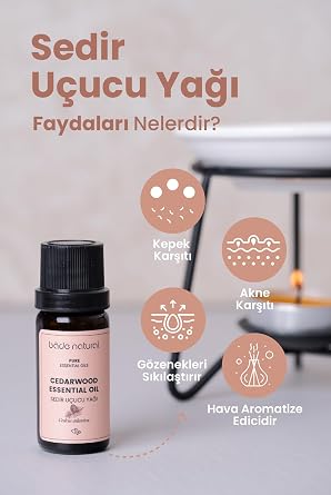 Bade Natural Cedar Tree Essential Oil 100% Pure 10 ml