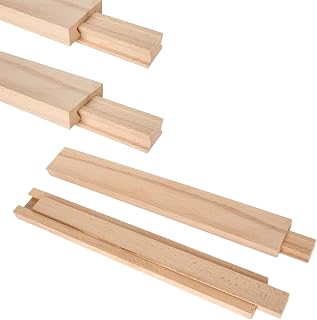 6 Pcs 14 Inch Wooden Center Mount Drawer Slides  Classic Traditional Wood Center - Compare price