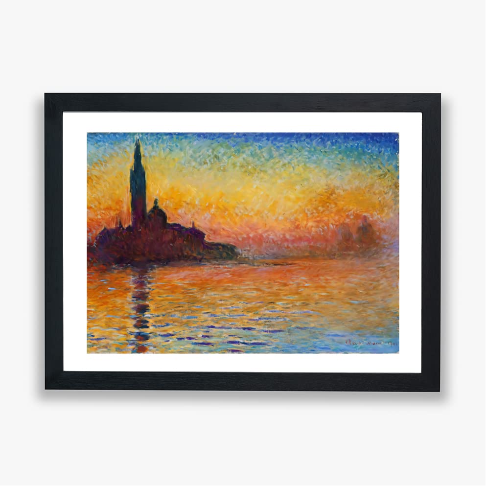 Impression murale Claude Monet Venise pour décorer un grand mur vide poster XL encadré