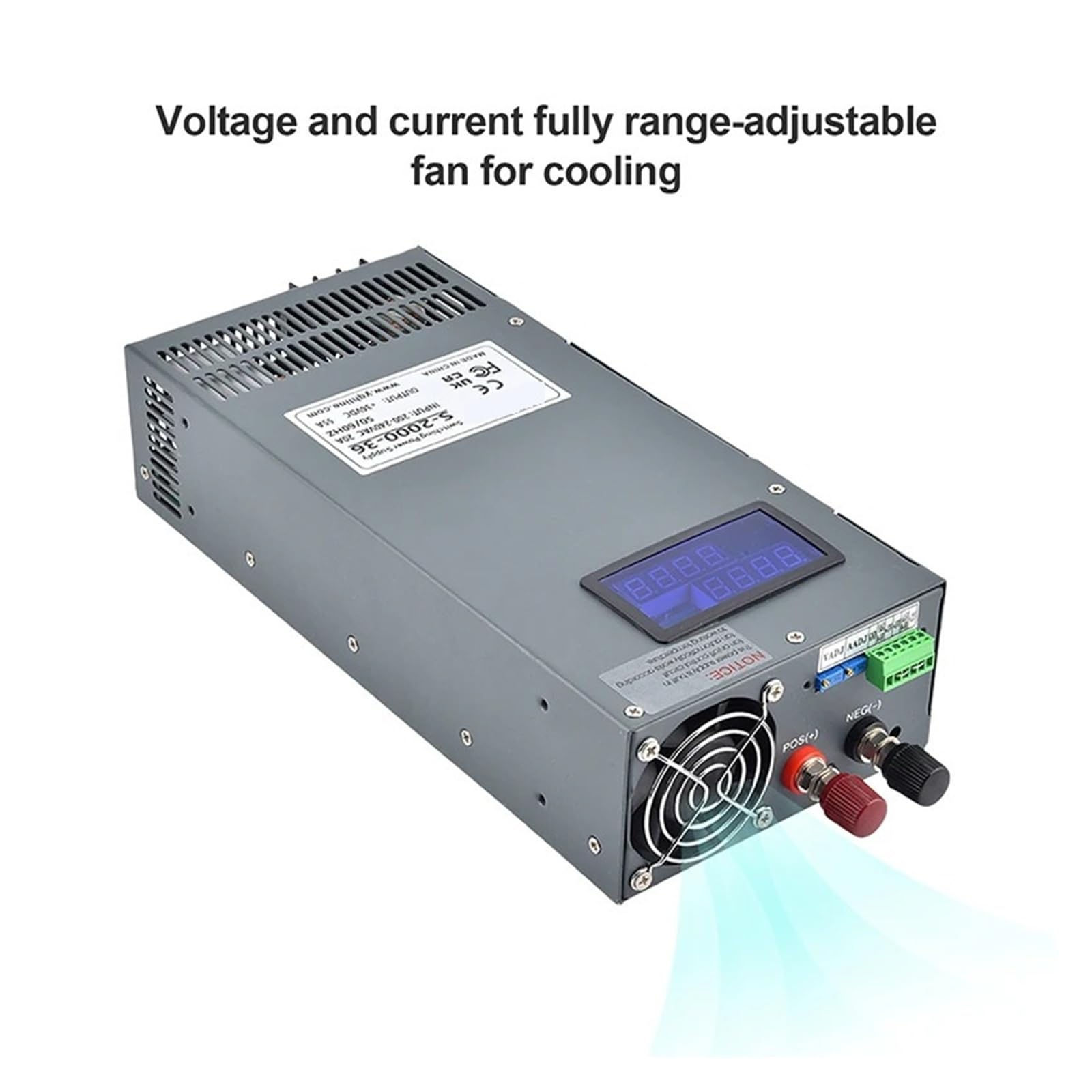 Convertisseur AC-DC d'alimentation à découpage DC 1,5 kW 2 kW
