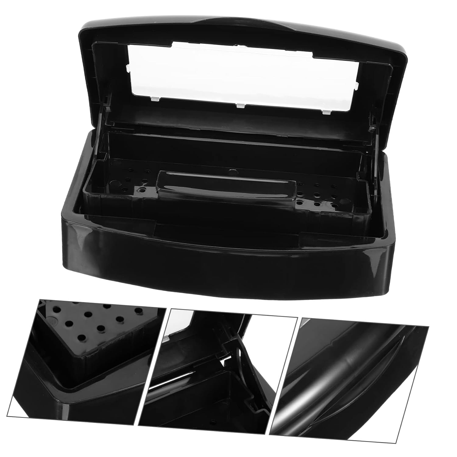 Nail Tools for Manicure Sterilizer Tray Box Nail Art Tool Organizer for Tweezers Clippers for Seniors