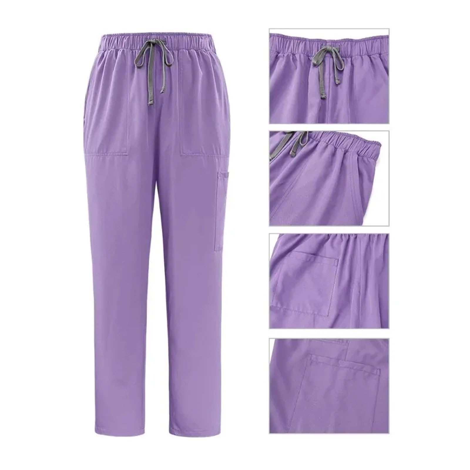 Chirurgische Uniformen for Frauen, Krankenpflege, Enfermeria-Sets, Oberteile + Hosen, medizinische Uniformen, OP-Bekleidung, klinische Schönheitssalon-Krankenhausanzüge Für Krankenhäuser