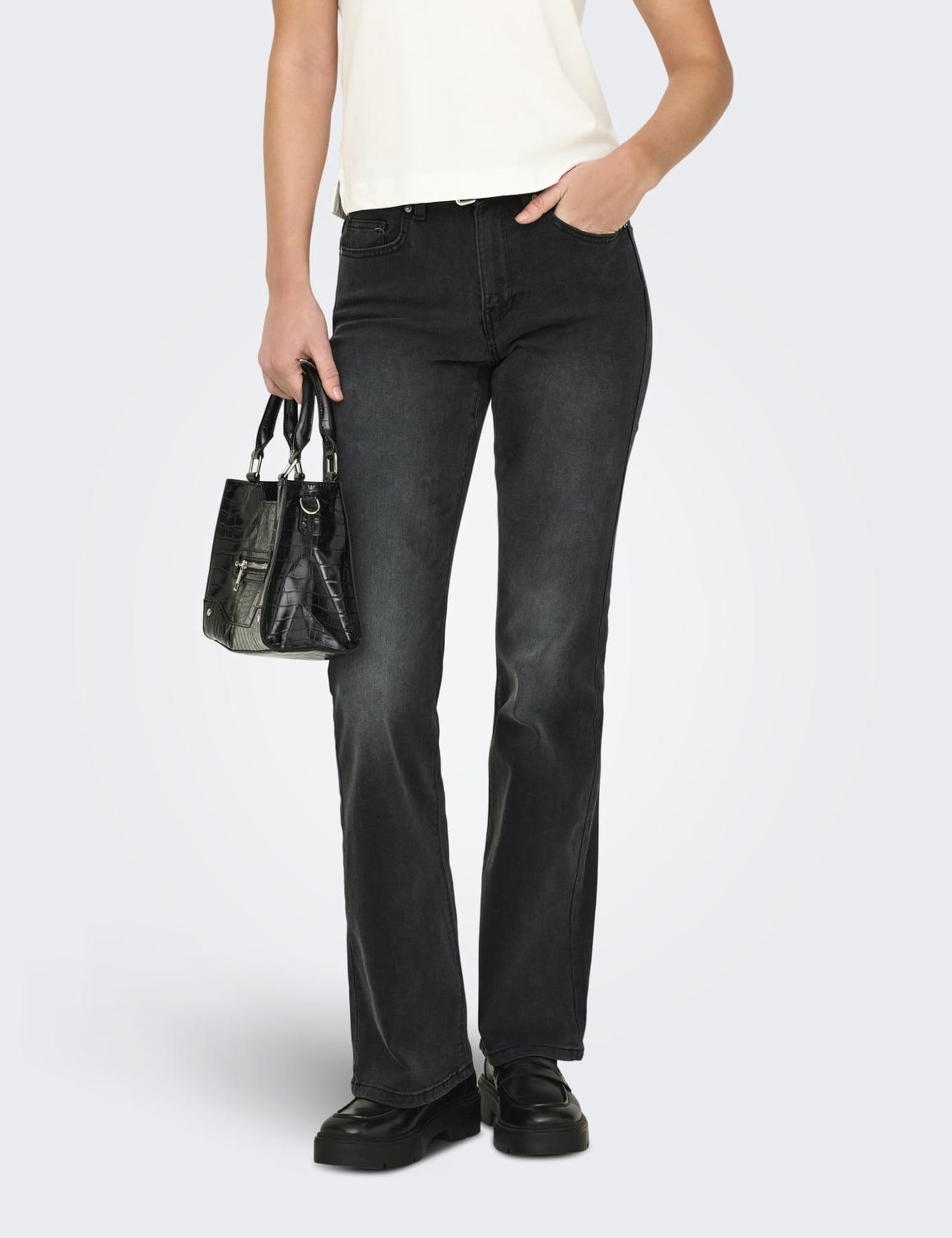 ONLY Onlmade HW Skinny Flared Dnm - Onlmade HW Skinny Flared Dnm Mujer