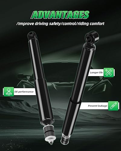 Miniatura 2 de Amortiguadores, amortiguadores traseros de gas SCITOO para Toyota 4Runner 2003, 2004, 2005-2011, 2012, 2013, 2014 para Toyota 4Runner, 2007 2008