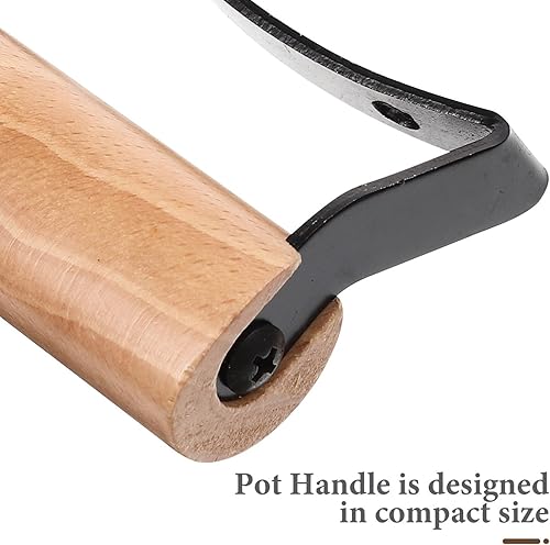 Miniatura 5 de Olla de cocina con asas laterales, cacerola de repuesto para el oído, olla de leche, mango de agarre, accesorios de utensilios de cocina, olla de