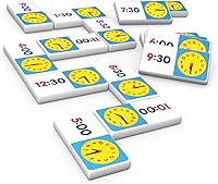 Vista 5 de Junior Learning JL486 Time Dominoes Small