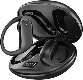 Fone de Ouvido Sem Fio, INAVA, Fone de Ouvido Esportivos Bluetooth 5.4, com 50 Horas de Reprodução, com Indicador LED de Bateria, Prova d'água IPX7, Adequados para Exercícios Físicos e Corrida​