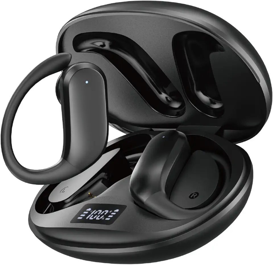 Fone de Ouvido Sem Fio, INAVA, Fone de Ouvido Esportivos Bluetooth 5.4, com 50 Horas de Reprodução, com Indicador LED de Bateria, Prova d'água IPX7, Adequados para Exercícios Físicos e Corrida​