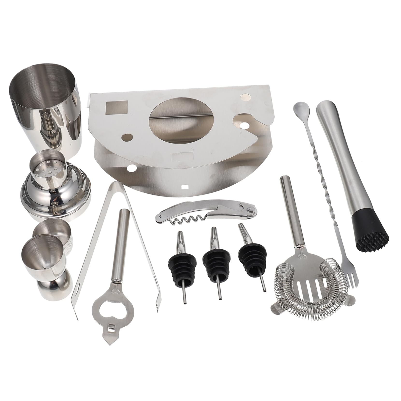 TOPBATHY Cocteleras De Acero Inoxidable Colador De Cócteles Herramientas De Barra Profesional Para Preparar Cócteles Casa