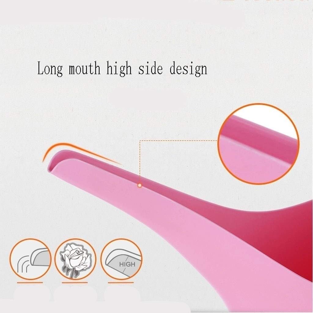 Watering Can 1.8L Long Mouth Watering Can Creative Large Capacity Watering Can Family Garden Watering Tool Decorative Watering Can(Pink)