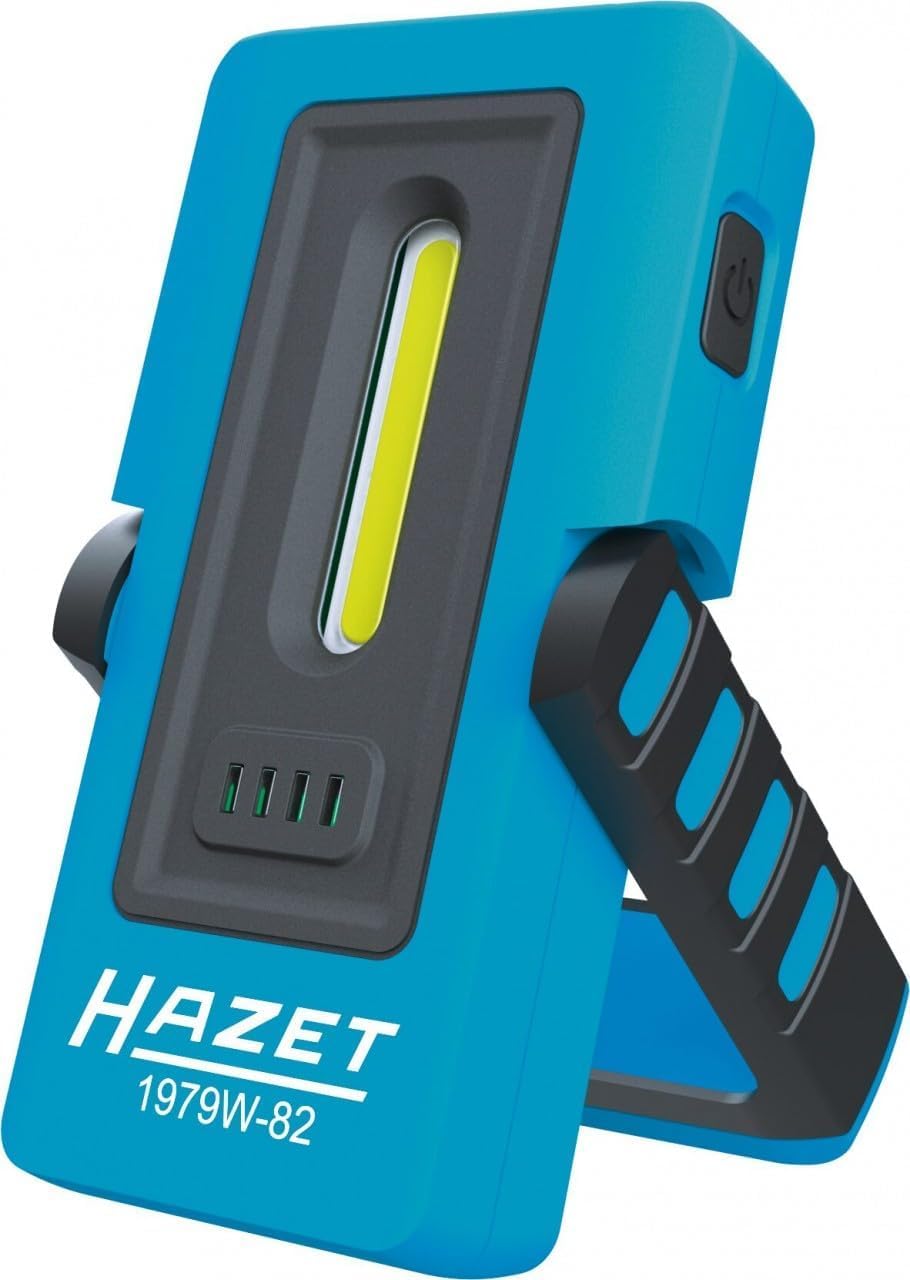 HAZET Linterna LED 1979-74, enfocable, 500 lúmenes, 3 niveles de luminosidad, función de carga USB-C, batería o pila recargable de iones de litio, IP44, 158 mm, 100 m de alcance luminoso HAZET Linterna LED 1979-74, enfocable, 500 lúmenes, 3 niveles de luminosidad, función de carga USB-C, batería o pila recargable de iones de litio, IP44, 158 mm, 100 m de alcance luminoso