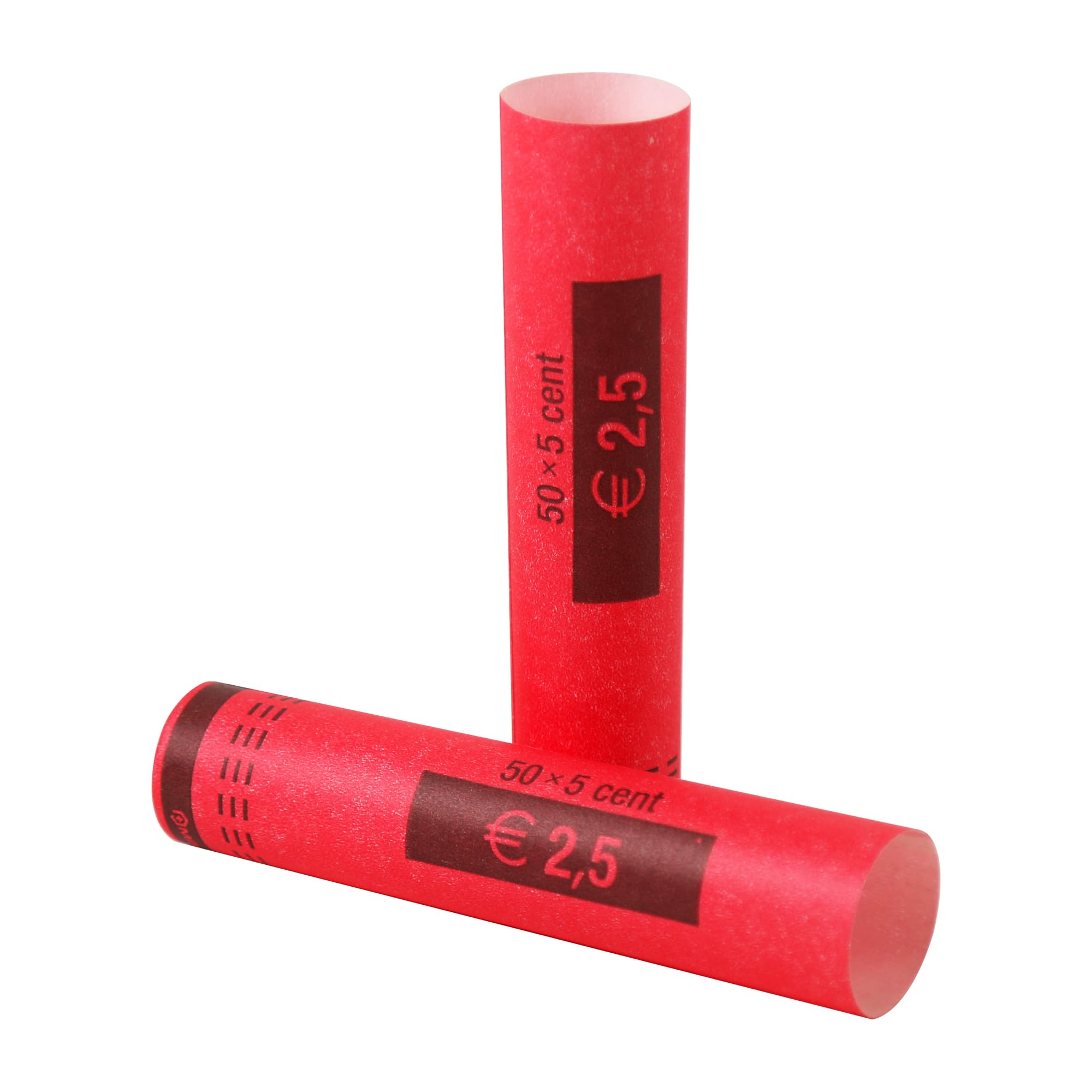 Lot de 1000 tubes euro papier pour pièces de 0,05Euro