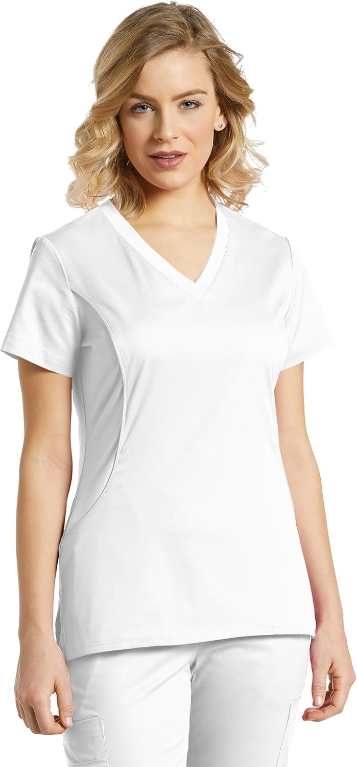 WHITE CROSS Allure Women&amp;#39;s 722 V-Neck Scrub Top