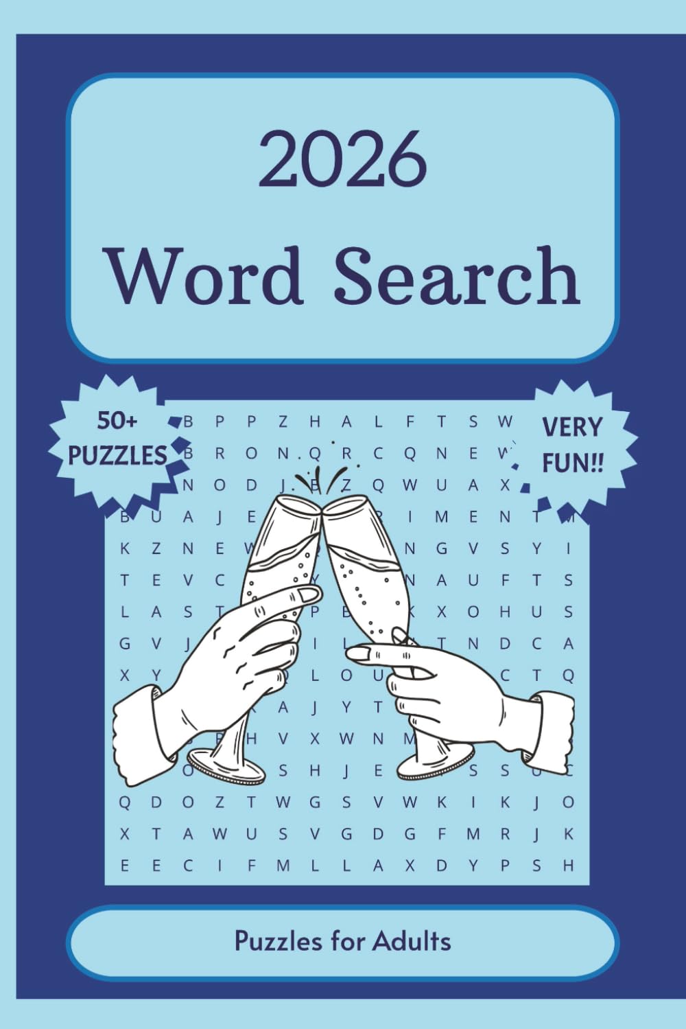 2026 Word Search for Adults: Puzzle Book Perfect as a Gift (6x9) inches