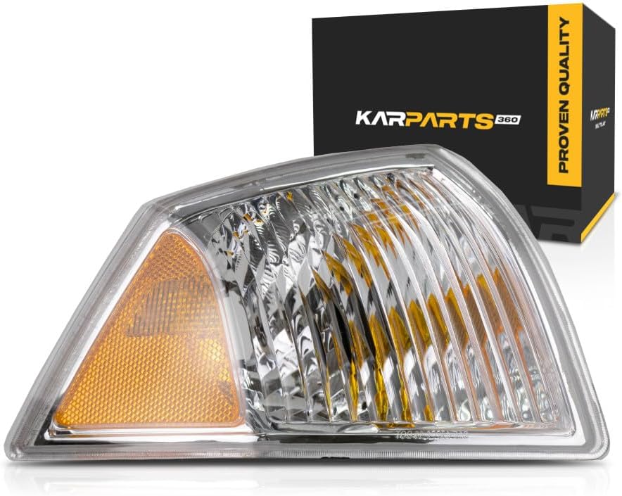 KarParts360 For Jeep Compass Parking Signal Light 2007 2008 2009 2010 Passenger Side For CH2521144 | 68000682AB