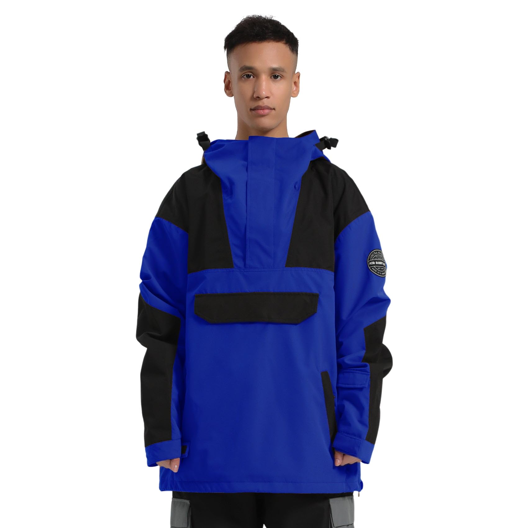 GSOU SNOW Men Ski Jacket Snowboard Snow Coat Warm Winter Waterproof Mountain Hooded