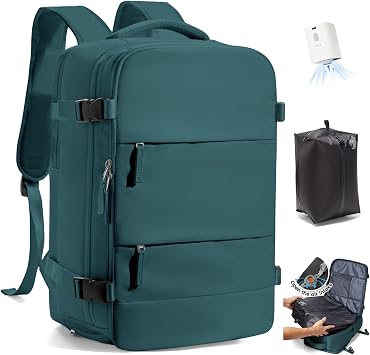 Vacuum Backpack with Pump Ryanair Cabin Bags 40x30x20 Underseat Carry On