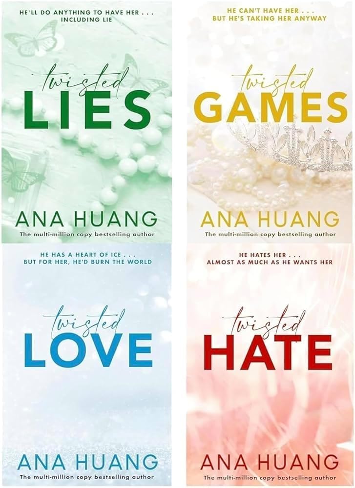 Twisted Series Box Set (Twisted Love, Twisted Games, Twisted Hate, Twisted Lies) | Paperback Romance Collection