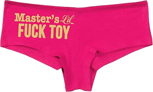 Knaughty Knickers Masters Little Joder Juguete Pieza de Culo Caliente Rosa Ropa Interior