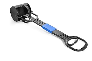 MM ENERPRISES Jaw Clamp Poop, Litter Scooper(26-Inch) for Large Dogs, Small Dogs, Puppies, Cats (Colour May Vary)